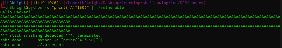 Stack Canary Bypass via Format String Leak